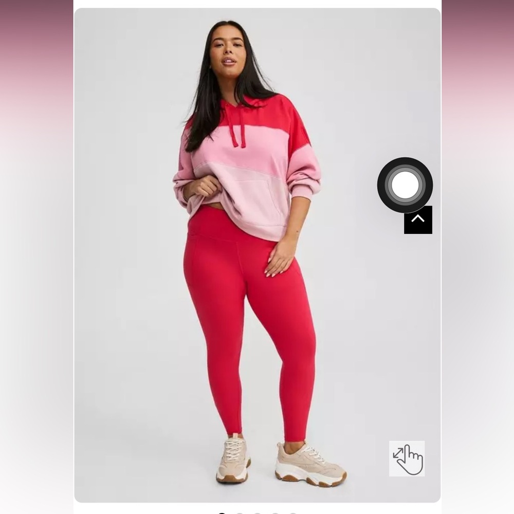 Torrid Hot Pink Leggings - Picture 6 of 11